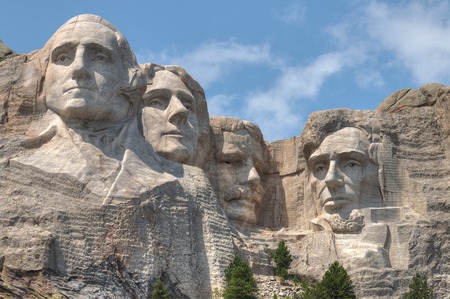 Mt. Rushmore is a National Monument in the American State of South Dakotaのeditorial素材