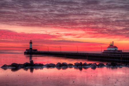 Splitrock Lighthouse is a popular State Park during all Seasons in Minnesota