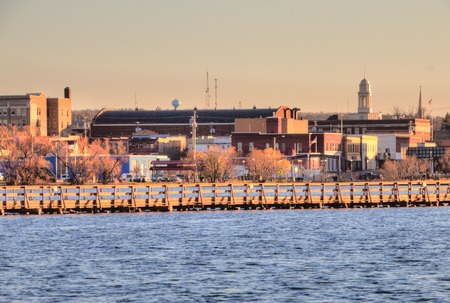Virginia is the main Mining Community of the Mesabi Iron Range in Northern Minnesotaの写真素材