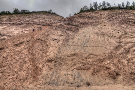 The Painted Rocks National Lakeshore in Upper Michigan has a wide variety of Attractionsの写真素材
