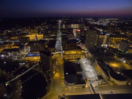 Rochester is a Major City in South East Minnesota centered around Health Careのeditorial素材