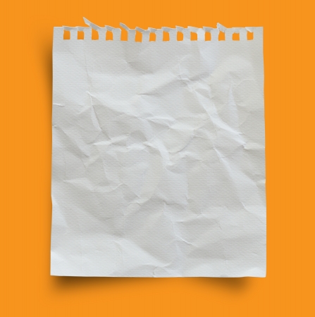 Blank torn art paper on gray background with clipping path.の写真素材