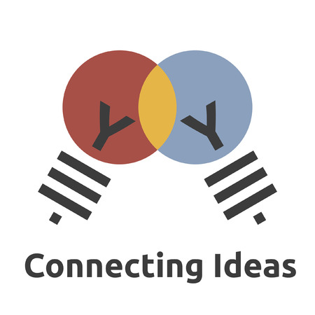 Connecting ideasのイラスト素材