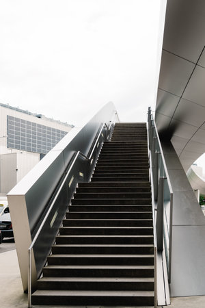Exterior shot of BMW Welt in Munichのeditorial素材
