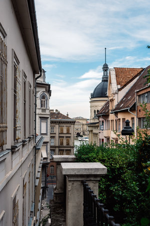Scenic view of street in Budapestのeditorial素材