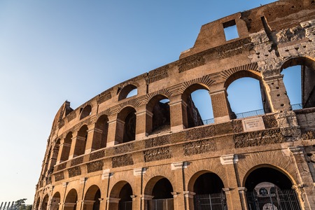 Colosseum in Romeの写真素材