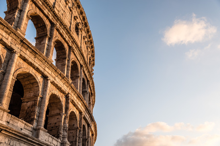 Colosseum in Romeの写真素材