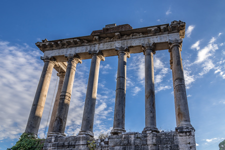 View of Forum of Romeの写真素材