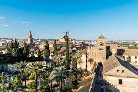 Castle of the Christian Kings in Cordobaのeditorial素材