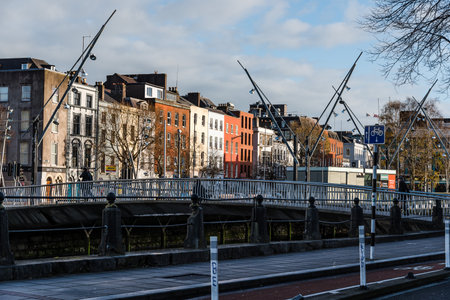 Riverside of Corkのeditorial素材