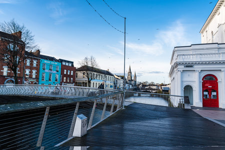 Riverside of Corkのeditorial素材