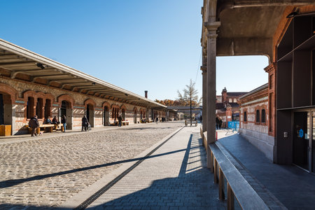 Matadero art center in Madridのeditorial素材