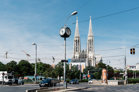 Sigmund Freud Park  in Viennaのeditorial素材