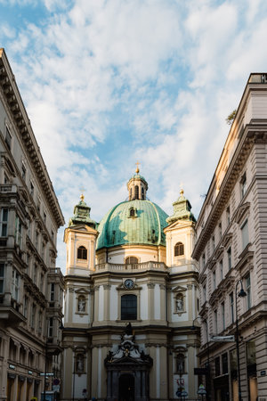 St. Peter Catholic Church in Viennaのeditorial素材