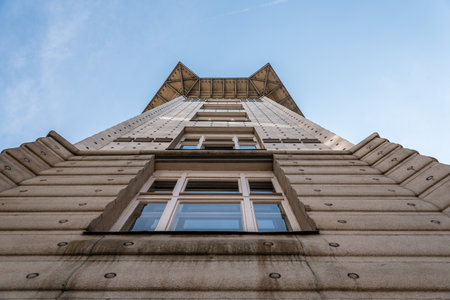 Austrian Postal Savings Bank building in Viennaのeditorial素材