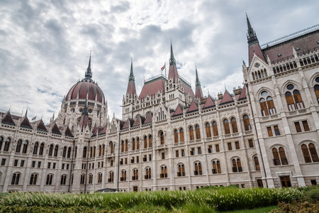 Outdoors view of Hungarian Parliament Buildingのeditorial素材