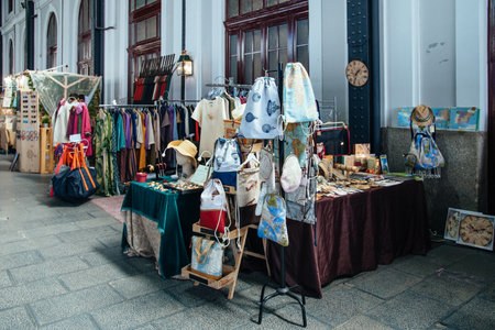 Flea Market at Madrid Railway Museumのeditorial素材