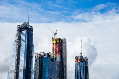 Skyscrapers under construction in New York City