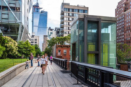 High Line greenway in New York City