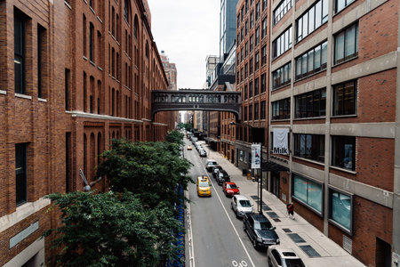 Meatpacking district in Chelsea in New Yorkのeditorial素材