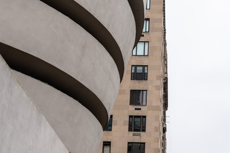 Guggenheim Museum of modern art in New Yorkのeditorial素材