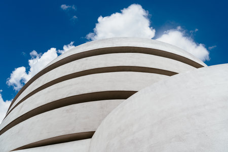 Guggenheim Museum of modern art in New Yorkのeditorial素材