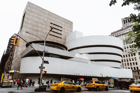 Guggenheim Museum of modern art in New Yorkのeditorial素材