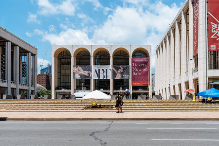 Lincoln Center in Manhattan in New Yorkのeditorial素材