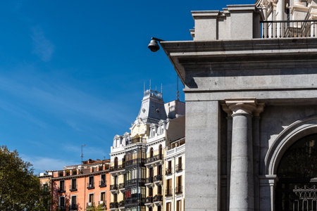 Detail of The Royal Theater of Madridのeditorial素材