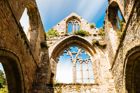 The Abbey of Beauport in French Brittany
