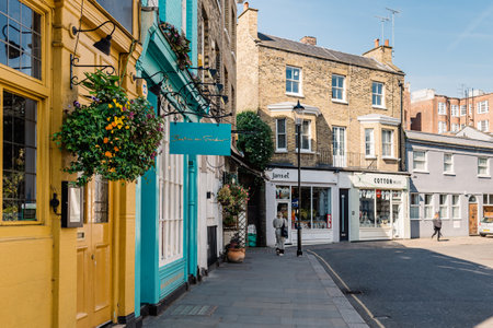 Scenic view of Notting Hill in London
