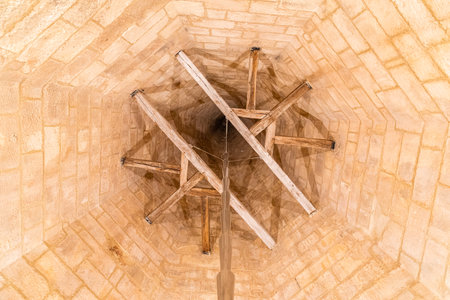 Interior view of Tower of the Lantern in La Rochelleのeditorial素材