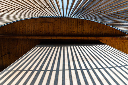 View of the Chapel of Reconciliation in Berlin, Germanyのeditorial素材
