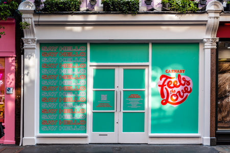 Retail space for rent in Carnaby Street, Soho, Londonのeditorial素材