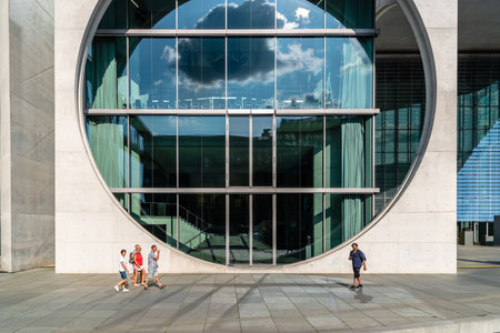 Elisabeth Luders House modern architecture building in Berlinのeditorial素材