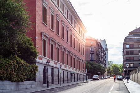 Exterior view of Royal Spanish Academy in Madrid