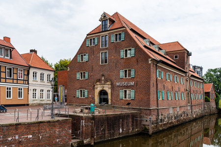Museum in the Old Port of Stadeのeditorial素材