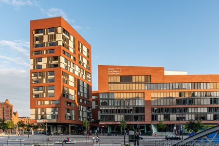The Esche Schumann Commichau offices in Hamburgのeditorial素材