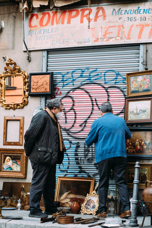Pop Up Store in Lavapies quarter in Madrid