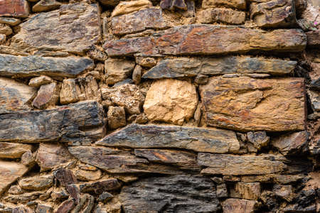 Slate slabs texture background. Pattern of black slate wall