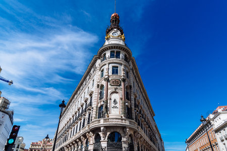The Four Seasons Hotel in Madrid, Spainのeditorial素材