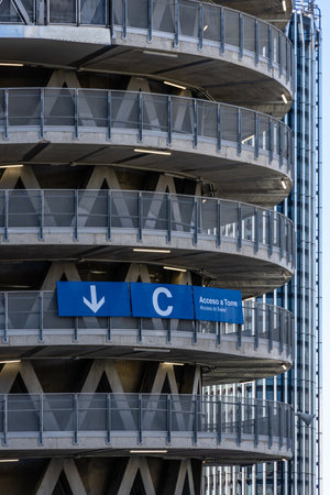 Santiago Bernabeu Real Madrid Stadium under renovationのeditorial素材