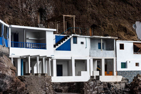 Poris de Candelaria settlement in a cave in La Palmaのeditorial素材