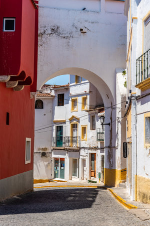 Scenic view of the old town of Elvas