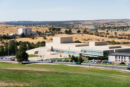 Conferences and Exhibitions Center of Avila. Modern architectureのeditorial素材
