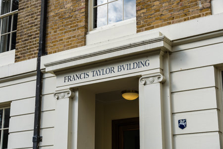 London, UK - August 25, 2023: Francis Taylor Building. It is a Barristers chambers in Temple
