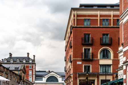 London, UK - August 25, 2023: Covent Garden in London, England