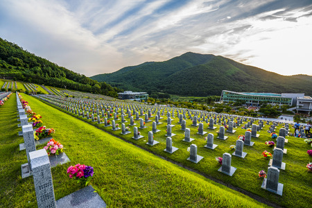 Yeongcheon National Cemeteryのeditorial素材
