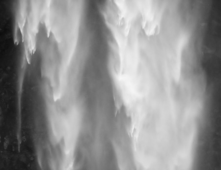 close up of akaka falls - hilo, hawaiiの写真素材