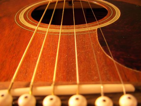 guitar close up